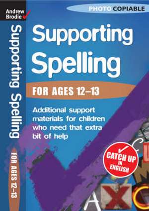 Spelling 12-13 de Andrew Brodie