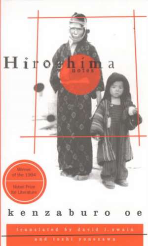 Hiroshima Notes de Kenzaburo Oe