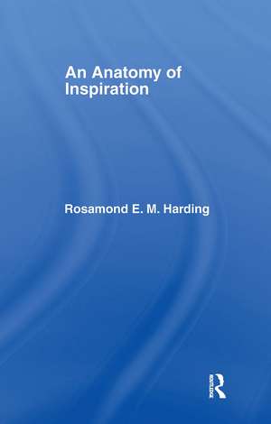 Anatomy of Inspiration de Rosamond E M Harding