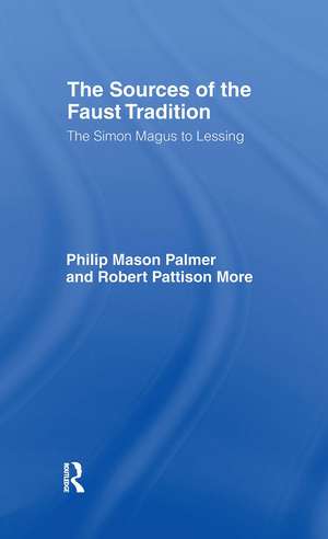 Sources of the Faust Trad Cb de Robert P. More