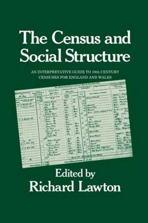Census and Social Structure de Richard Lawton