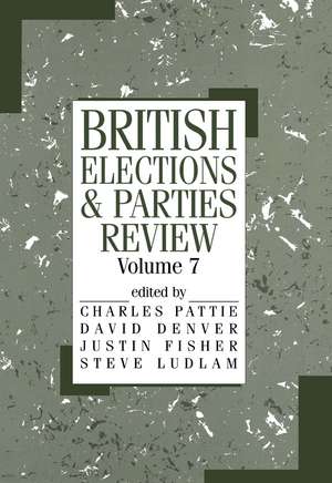 British Elections and Parties Review de David Denver