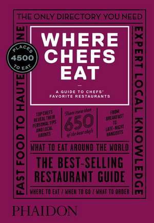 Where Chefs Eat de Joe Warwick