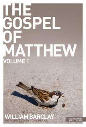 The Gospel of Matthew de William Barclay