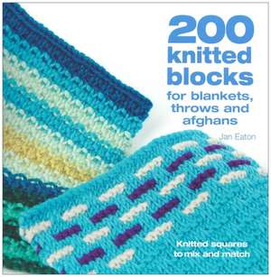 200 Knitted Blocks de Jan Eaton