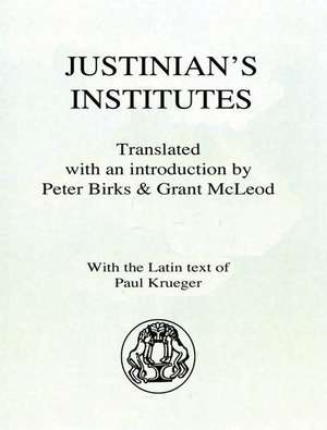 Justinian's Institutes de Justinian I