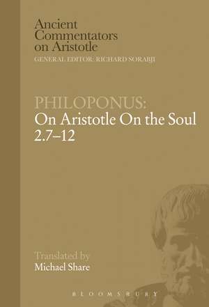 Philoponus: On Aristotle On the Soul 2.7-12 de Philoponus