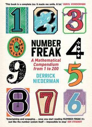 Niederman, D: Number Freak de Derrick Niederman