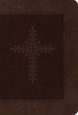 KJV, End-of-Verse Reference Bible, Personal Size, Giant Print, Imitation Leather, Brown, Red Letter Edition de Thomas Nelson