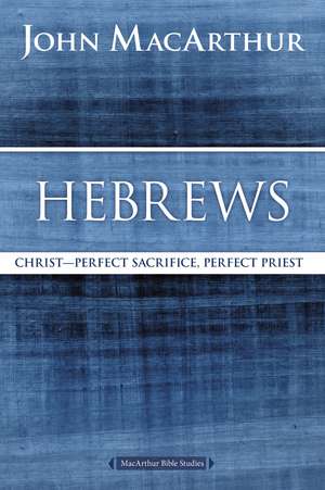 Hebrews: Christ: Perfect Sacrifice, Perfect Priest de John F. MacArthur