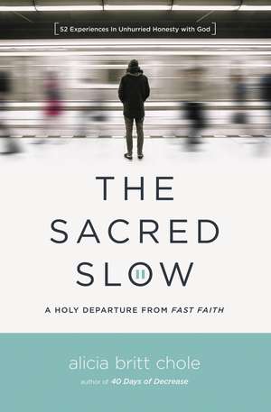 The Sacred Slow: A Holy Departure from Fast Faith de Alicia Britt Chole