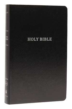 KJV, Gift and Award Bible, Leather-Look, Black, Red Letter, Comfort Print: Holy Bible, King James Version de Thomas Nelson