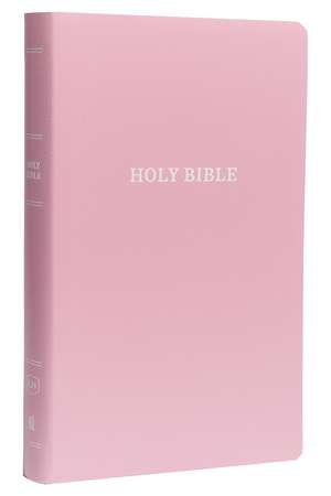 KJV, Gift and Award Bible, Leather-Look, Pink, Red Letter, Comfort Print: Holy Bible, King James Version de Thomas Nelson