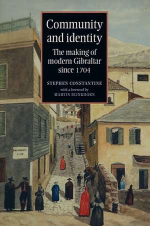 Community and Identity de Stephen Constantine