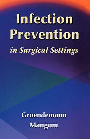 Infection Prevention in Surgical Settings de Barbara Gruendemann