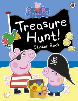 Peppa Pig: Treasure Hunt! Sticker Book de Peppa Pig