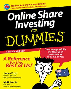 Online Share Investing for Dummies de James Frost