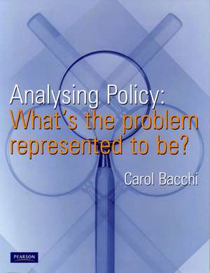 Analysing Policy de Carol Bacchi