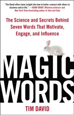 Magic Words de Tim David
