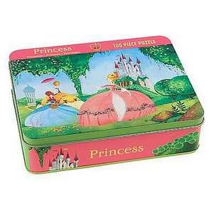 Princess 100 Piece Puzzle Tin: 480 Sticky Notes de Mudpuppy