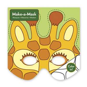 Jungle Animals Make-A-Mask de Mudpuppy