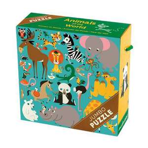 Animals of the World Jumbo Puzzle de Mudpuppy