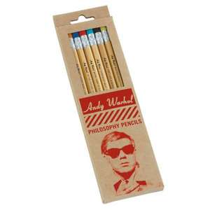 Warhol Philosophy Pencil Set de Andy Warhol