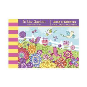 In the Garden Book of Stickers de Mudpuppy