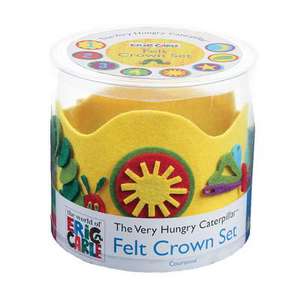 The World of Eric Carle(tm) the Very Hungry Caterpillar(tm) Felt Crown Set de Mudpuppy