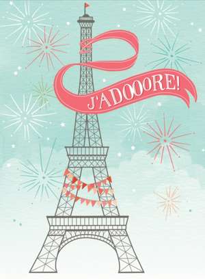 Paris Everyday Embellished Notecards de Galison