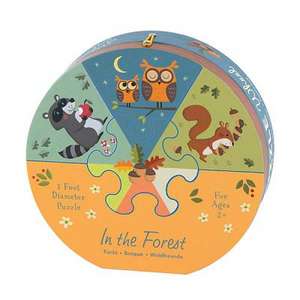 In the Forest Deluxe Puzzle Wheel de Mudpuppy