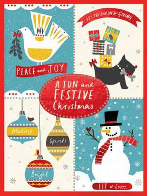 A Fun and Festive Christmas Deluxe Notecard Collection de Debbie Powell