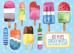 Ice Pops Sticky Notes de Galison