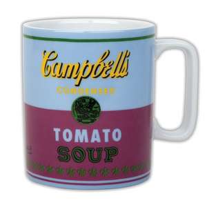 Andy Warhol Campbell's Soup Red Violet Mug de Galison