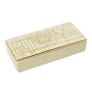 Frank Lloyd Wright 150 Anniversary Decorative Ceramic Box de Frank Lloyd Wright