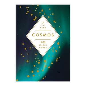 Cosmos Hardcover Book of Sticky Notes de Galison