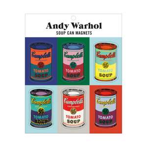 Andy Warhol Soup Can Magnets de Galison