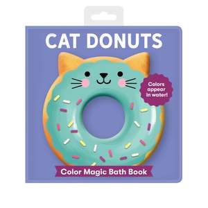 Cat Donuts Color Magic Bath Book de Mudpuppy