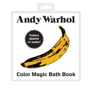 Andy Warhol Color Magic Bath Book de Mudpuppy