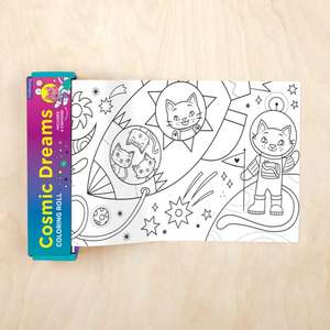 Cosmic Dreams Mini Coloring Roll de Mudpuppy