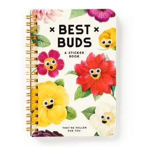 Best Buds Googly Sticker Book de Brass Monkey