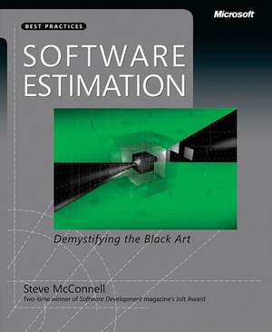 Software Estimation: Demystifying the Black Art de Steve McConnell