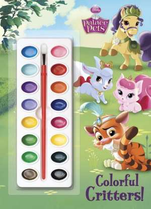 Colorful Critters! [With Paint Brush and Paint] de Disney Storybook Art Team