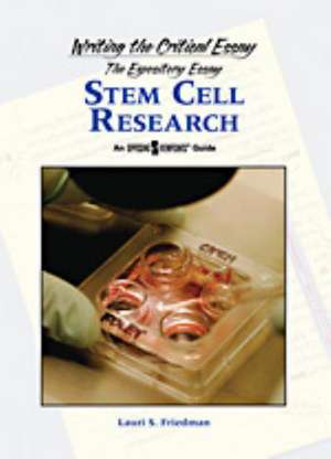 Stem Cell Research de Lauri S. Friedman