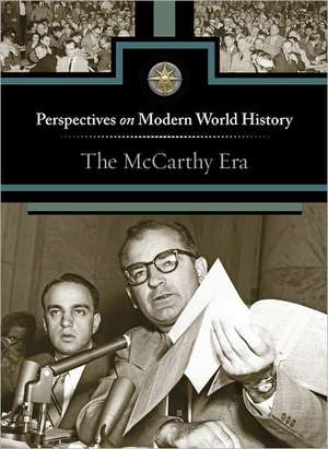 The McCarthy Era de Myra Immell