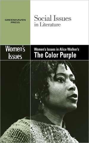 Women's Issues in Alice Walker's the Color Purple de Claudia Johnson