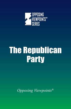 The Republican Party de Noah Berlatsky