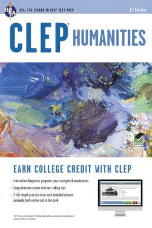 CLEP(R) Humanities Book + Online de Staff of Research & Education Associatio