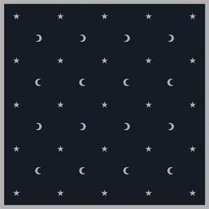 Moon & Stars Velvet Tarot Cloth de Lo Scarabeo