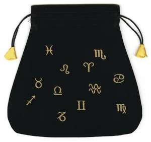 Astrological Velvet Tarot Bag de Lo Scarabeo